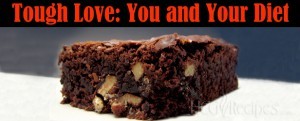 Tough Love for HCG Dieters Tough Love: You and your Diet Brownie with nuts picture
