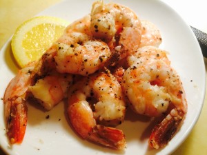 HCG Shrimp Recipe with Black pepper