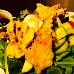 Crispy Chicken Salad an HCG P3 Recipe
