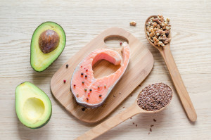 HCG Diet Phase 3 Foods List salmon, avocado, walnuts and flax seeds