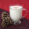 Low Carb Phase 3 Egg Nog Recipe on table with pine cones