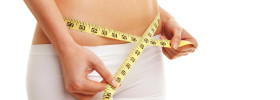 Before and After Measurements HCG Diet Woman with Measuring Tape